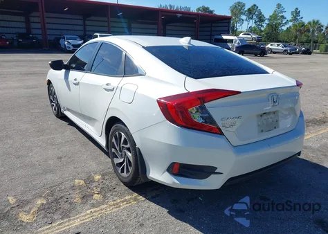 2018 Honda Civic Ex из США, поврежденный, VIN 19XFC2F73JE036470